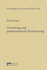 Buchcover Verwaltung und parlamentarische Rechtsetzung
