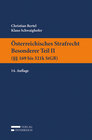 Buchcover Österreichisches Strafrecht. Besonderer Teil II (§§ 169 bis 321k StGB)