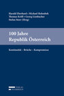 Buchcover 100 Jahre Republik Österreich