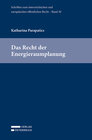 Buchcover Das Recht der Energieraumplanung