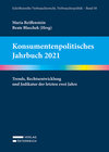 Buchcover Konsumentenpolitisches Jahrbuch 2021