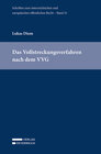 Buchcover Das Vollstreckungsverfahren nach dem VVG