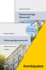 Buchcover Kombipaket Musteranträge Mietrecht / Wohnungseigentumsrecht