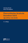Buchcover Österreichisches Strafrecht. Besonderer Teil II (§§ 169 bis 321k StGB)