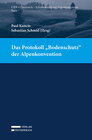 Buchcover Das Protokoll „Bodenschutz“ der Alpenkonvention