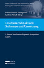Buchcover Insolvenzrecht aktuell: Reformen und Umsetzung