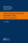 Buchcover Österreichisches Strafrecht. Besonderer Teil I (§§ 75 bis 168g StGB)