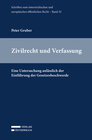 Buchcover Zivilrecht und Verfassung