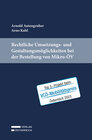 Buchcover Rechtliche Umsetzungs- und Gestaltungsmöglichkeiten bei der Bestellung von Mikro-ÖV