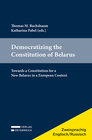 Buchcover Democratizing the Constitution of Belarus