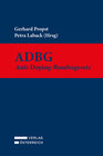 Buchcover Anti-Doping-Bundesgesetz