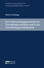 Buchcover Der Untersuchungsgrundsatz im Verwaltungsverfahren und in der Verwaltungsgerichtsbarkeit
