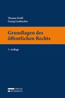 Buchcover Grundlagen des öffentlichen Rechts