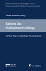 Buchcover Reform des Maßnahmenvollzugs