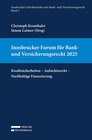Buchcover Innsbrucker Forum für Bank- und Versicherungsrecht 2025