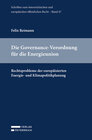 Buchcover Die Governance-Verordnung für die Energieunion
