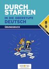 Buchcover Durchstarten in die Oberstufe Deutsch. Übungsbuch