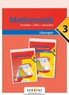 Buchcover Mathematik 3. Verstehen + Üben + Anwenden. Lösungen