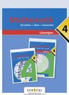 Buchcover Mathematik 4. Verstehen + Üben + Anwenden. Lösungen