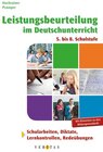Buchcover Leistungsbeurteilung im Deutschunterricht