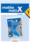 Buchcover mathematiX 1. Lösungen