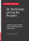 Buchcover Der Anstellungsvertrag des Managers