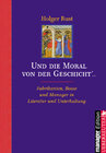 Buchcover Und die Moral von der Geschicht'...