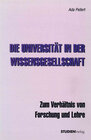 Buchcover Die Universität in der Wissensgesellschaft