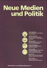 Buchcover Neue Medien und Politik