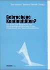 Buchcover Gebrochene Kontinuitäten?