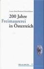 Buchcover 200 Jahre Freimaurerei in Österreich