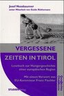 Buchcover Vergessene Zeiten in Tirol