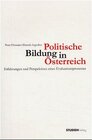 Buchcover Politische Bildung in Österreich