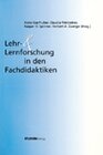 Buchcover Lehr- und Lernforschung in den Fachdidaktiken