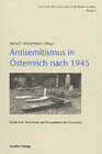 Buchcover Antisemitismus in Österreich nach 1945