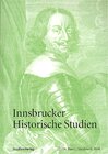 Buchcover Innsbrucker Historische Studien 23/24