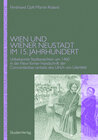 Buchcover Wien und Wiener Neustadt im 15. Jahrhundert