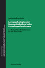 Buchcover Lernpsychologie und Mnemotechniken beim Fremdsprachenlernen