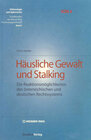 Buchcover Häusliche Gewalt und Stalking