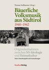Buchcover Bäuerliche Volksmusik aus Südtirol 1940-1942