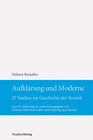 Buchcover Aufklärung und Moderne