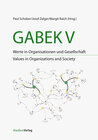 Buchcover GABEK V. Werte in Organisationen und Gesellschaft