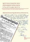 Buchcover Archivpflege und Archivalienschutz