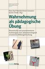 Buchcover Wahrnehmung als pädagogische Übung