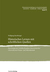 Buchcover Historisches Lernen mit schriftlichen Quellen