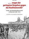 Buchcover „… wegen der geringsten Vergehen gegen das Koalitionsrecht!“