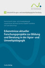 Buchcover Zeitschrift für agrar- und umweltpädagogische Forschung 5
