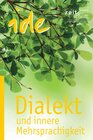 Buchcover Dialekt und innere Mehrsprachigkeit