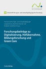 Buchcover Zeitschrift für agrar- und umweltpädagogische Forschung 6