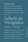 Buchcover Zuflucht im Wortgehäuse 1941-1943